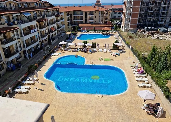 Aqua Dreams A4, Sveti Vlas , A Much Sought After Complex. Appartement Burgas Stad